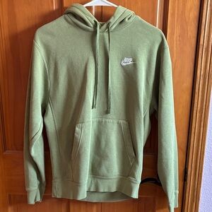 Green Nike hoodie